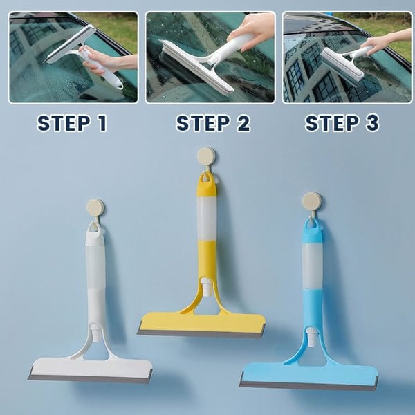 3 in 1 Window Cleaning Tool for Car Indoor Outdoor High Windows