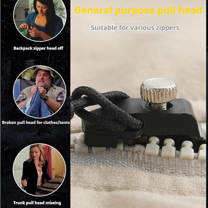 🔥Last Day Promotion - 48% OFF🎁Removable Universal Zipper Repairer-Buy 3 Get 3 Free