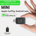 Mini Wireless Apple CarPlay Adapter, for both Apple and Android