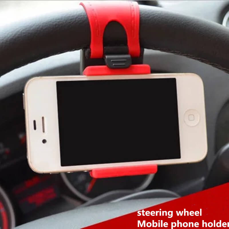 Universal Car Steering Wheel Mobile Phone Holder