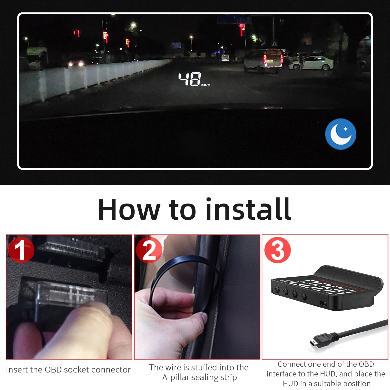 🎁Sale-47% OFF - Car Portable Speed Monitor