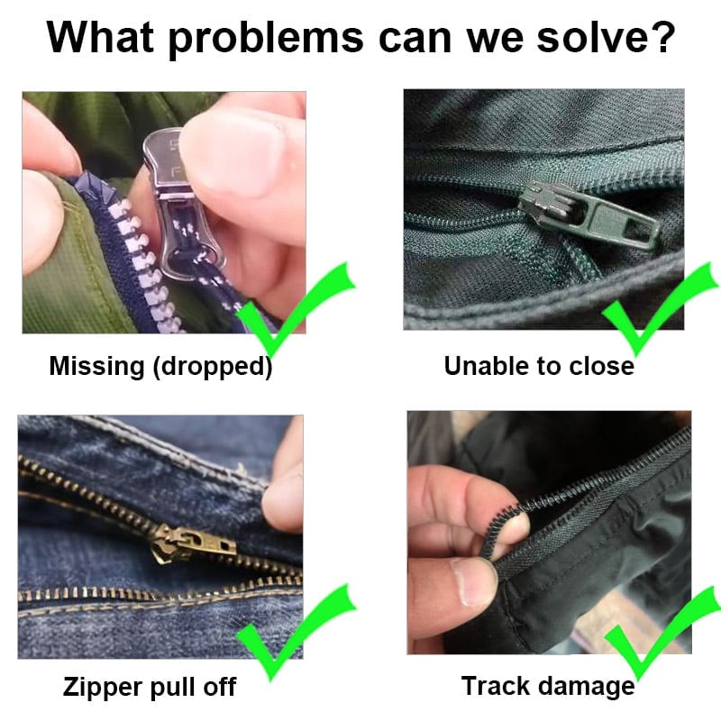 🔥Last Day Promotion - 48% OFF🎁Removable Universal Zipper Repairer-Buy 3 Get 3 Free