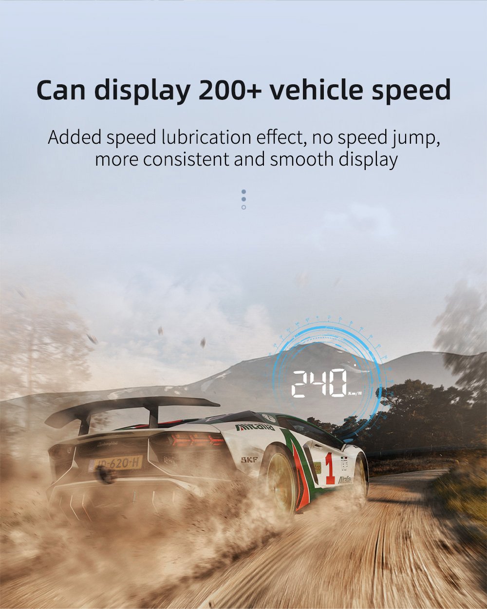 🎁Sale-47% OFF - Car Portable Speed Monitor