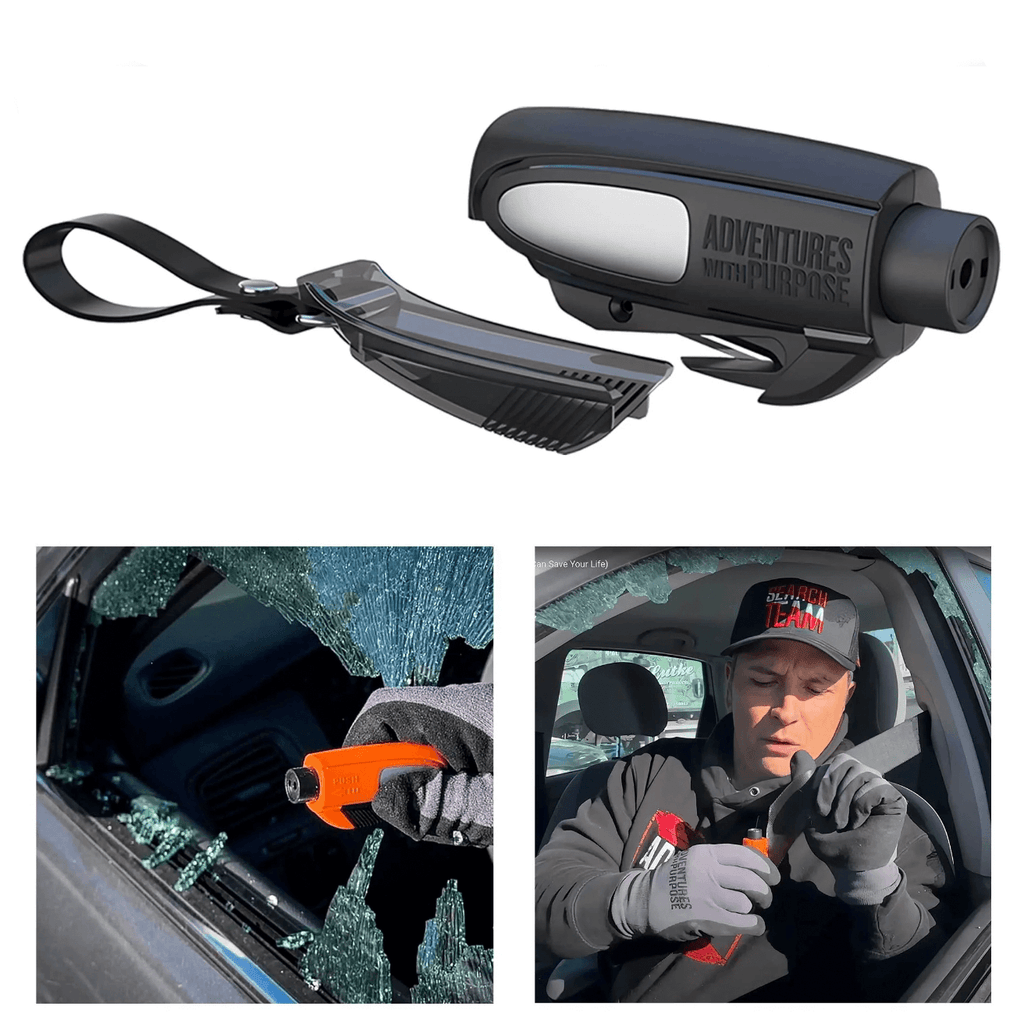 🔥Last Day Promotion 48% OFF-2-in-1 Emergency Window Breaker & Seatbelt Cutter
