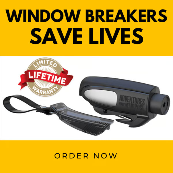 🔥Last Day Promotion 48% OFF-2-in-1 Emergency Window Breaker & Seatbelt Cutter