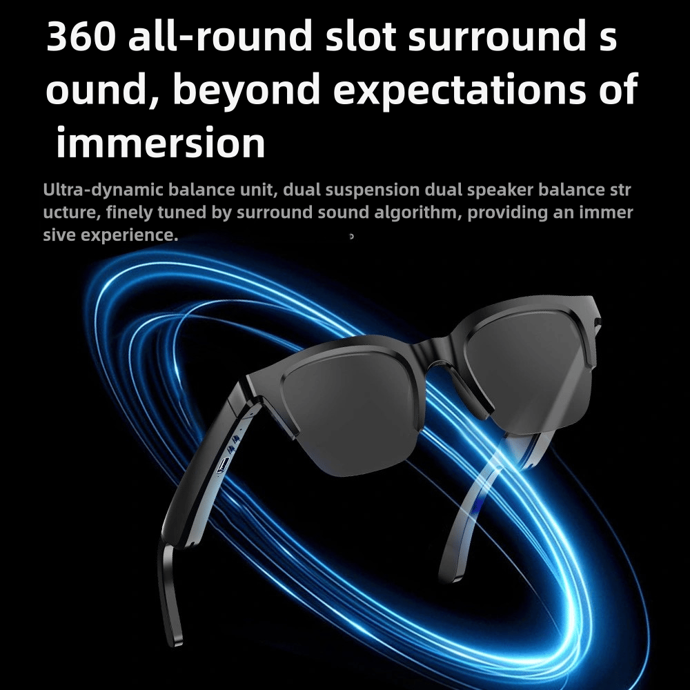 Smart Wireless Headphone Sunglasses
