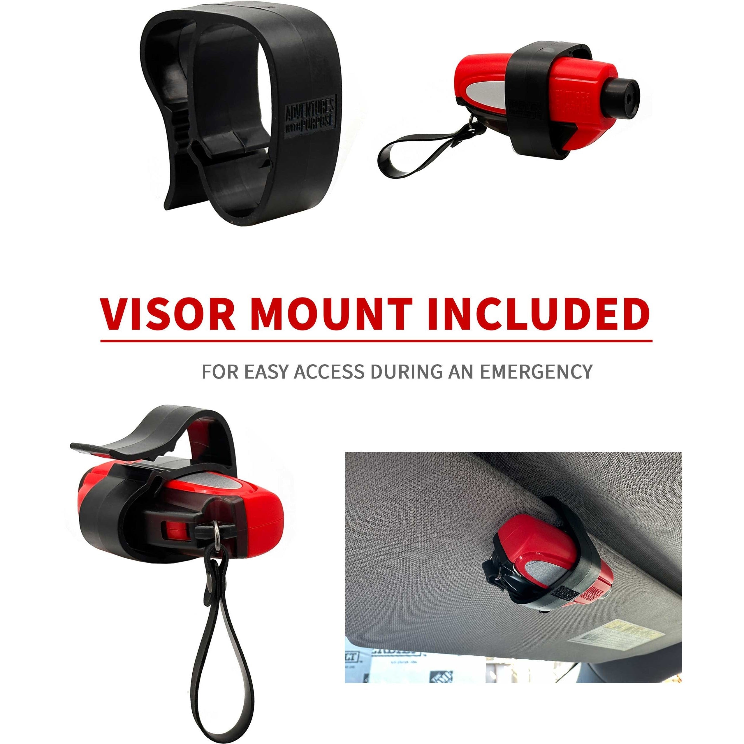 🔥Last Day Promotion 48% OFF-2-in-1 Emergency Window Breaker & Seatbelt Cutter